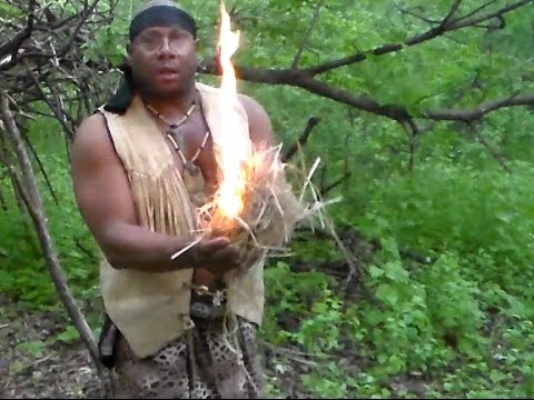  How to: Make Fire-by-Friction: The Bamboo Fire-Saw 