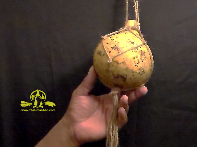  How to: Make a Simple Rustic Net Bag for a Birdhouse Gourd Canteen w/ The Urban-Aboriginal 